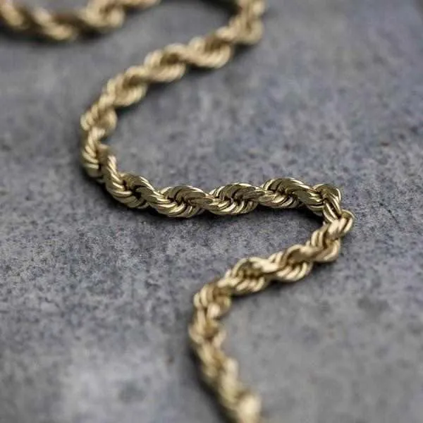 18k Vermeil Rope Chain - 2mm