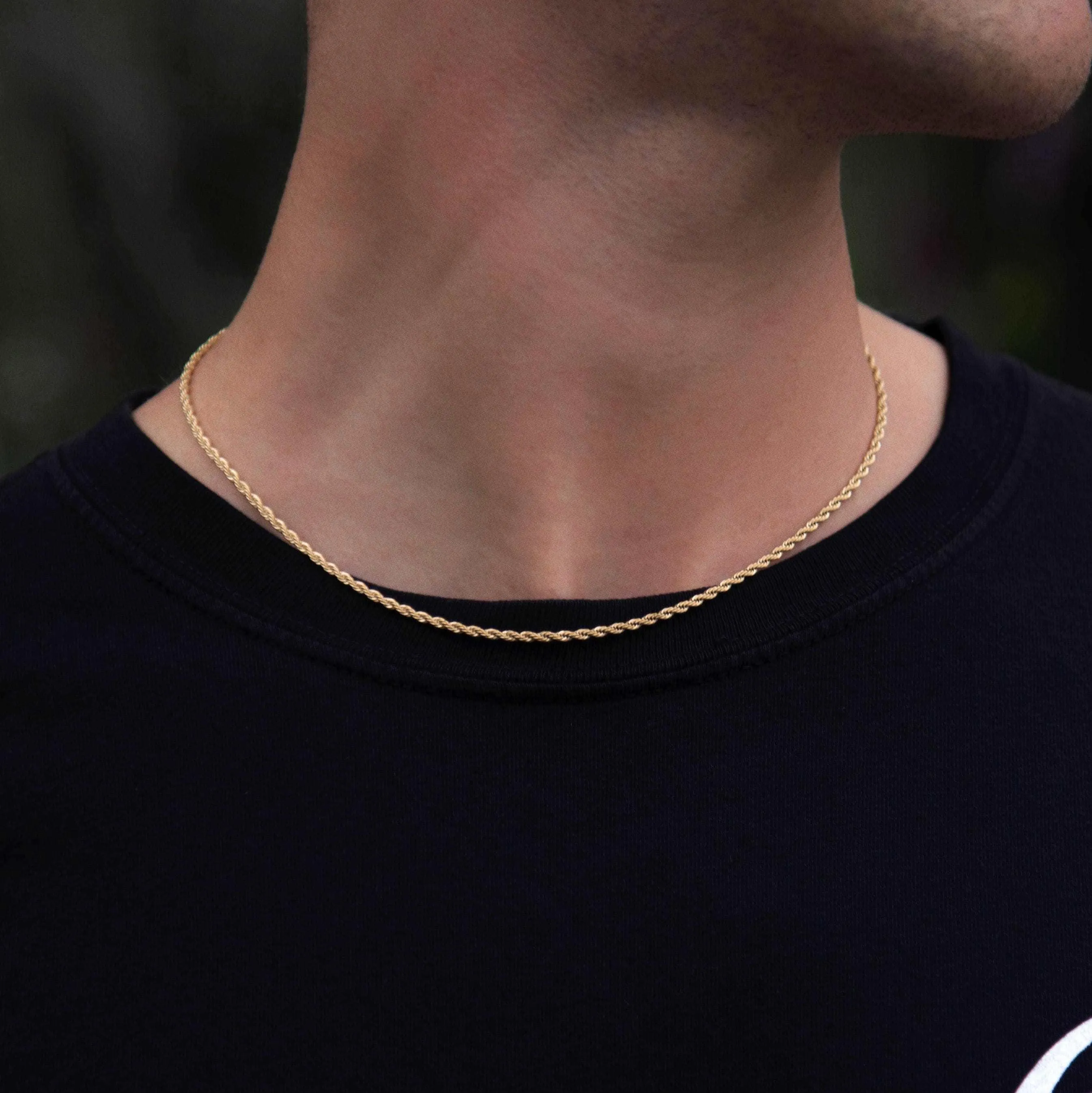 18k Vermeil Rope Chain - 2mm