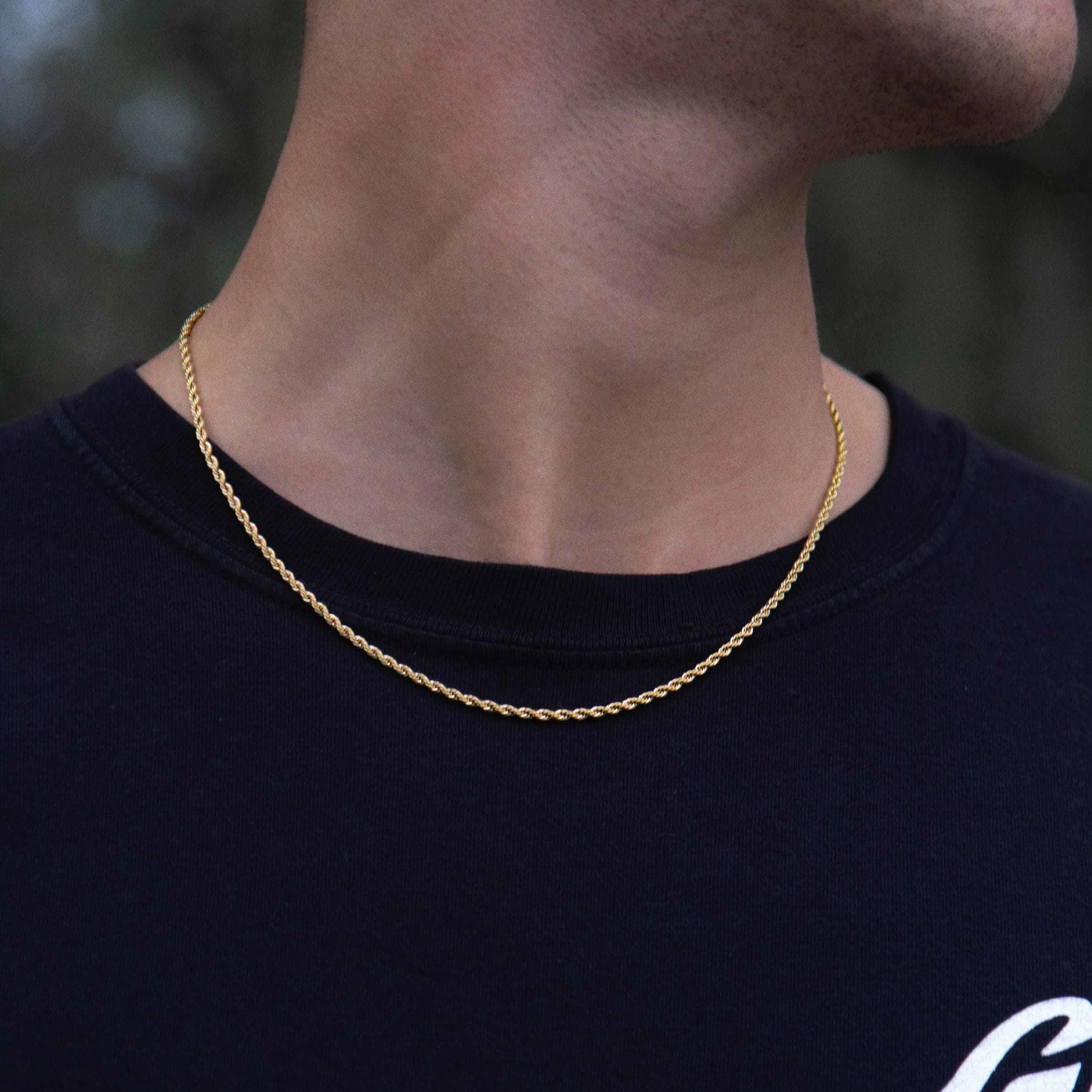 18k Vermeil Rope Chain - 2mm