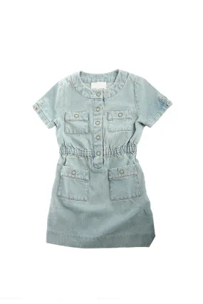 3.1 Phillip Lim Kids Shortsleeve Denim Dress