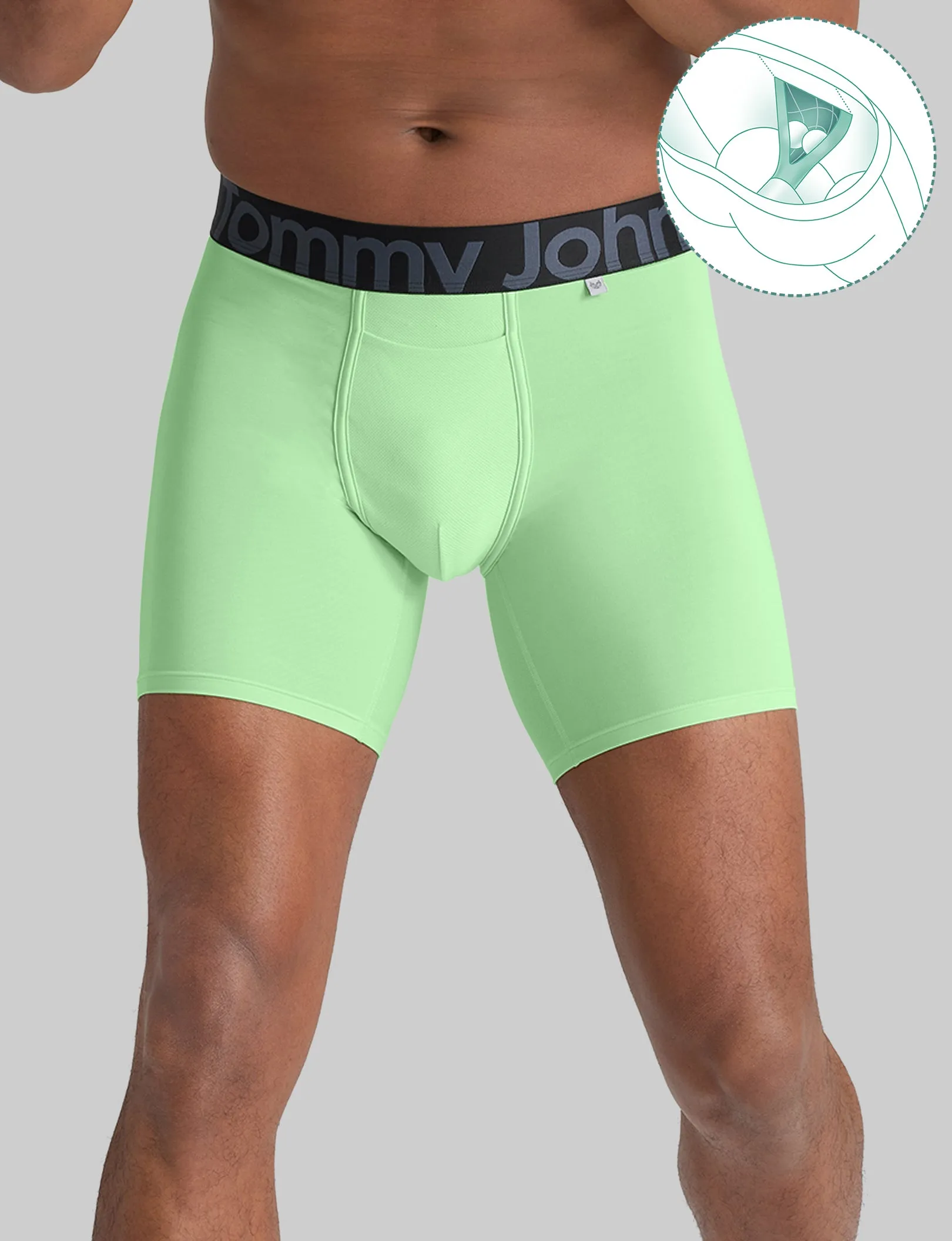 360 Sport Hammock Pouch™ Mid-Length Boxer Brief 6"