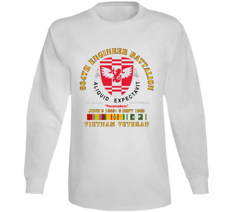 864th Engineer Bn - June 9 1965 - 6 Sept 1965 - Vietnam Vet W Vn Svc Youth Hoodie