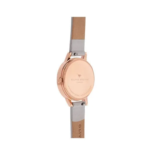 ABSTRACT OB16VM12 FLORAL BLUSH & ROSE GOLD WOMEN'S WATCH