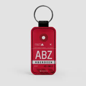 ABZ - Leather Keychain