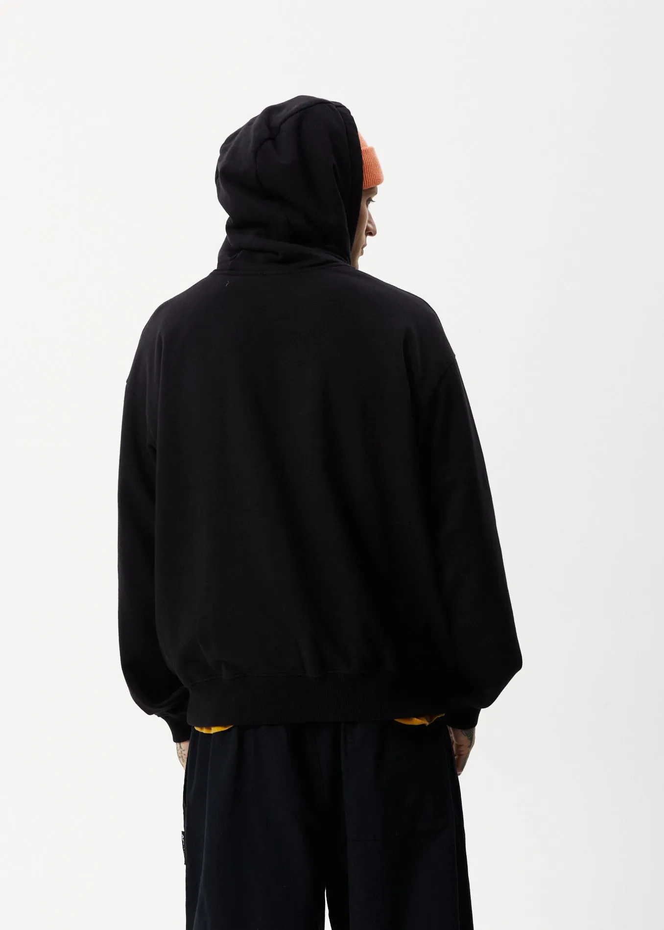 AFENDS Mens Sunshine - Graphic Hoodie - Black