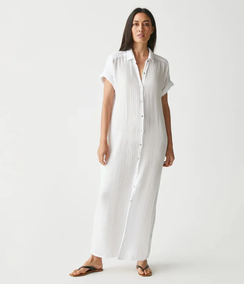 Allen Gauze Shirt Dress