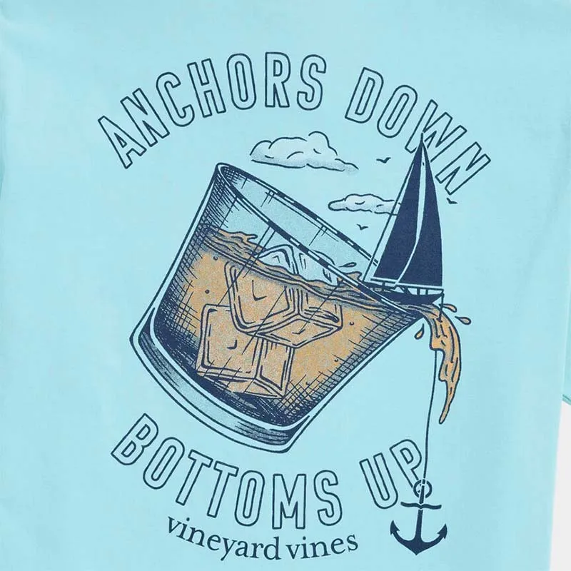 Anchors Down Bottoms Up Short Sleeve T-Shirt