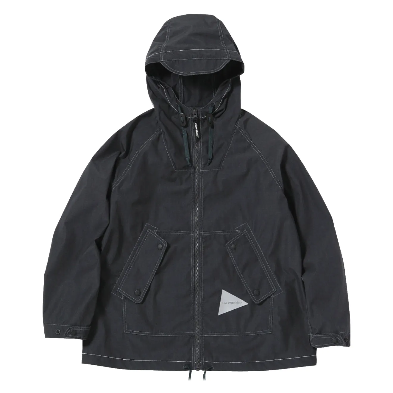 And Wander Kevlar Hoodie Charcoal