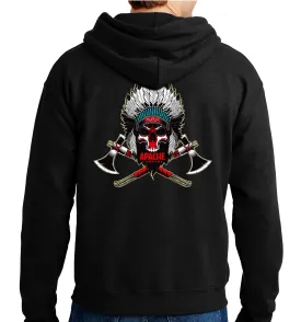 Apache Lethal Gear Unisex Unit Hoodie Sweatshirt. This sweatshirt is NOT approved for PT