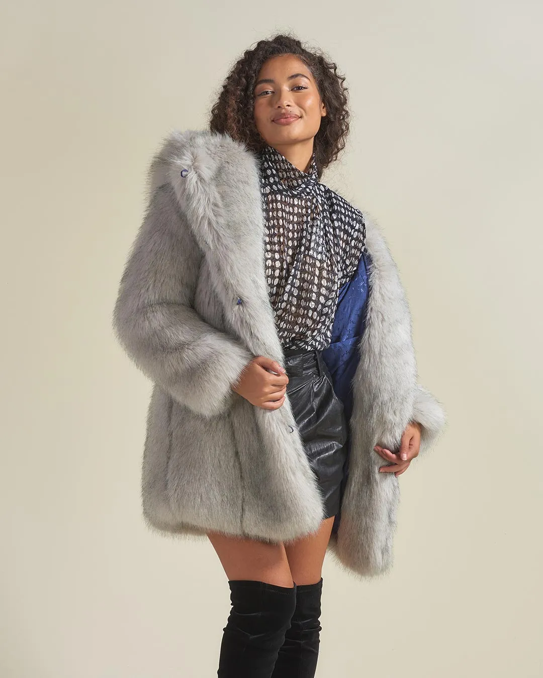 Arctic Wolf Luxe Classic Faux Fur Coat | Women's