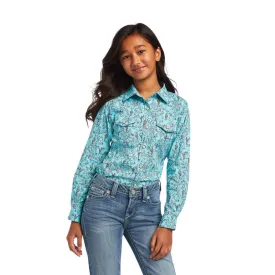 Ariat Girl's R.E.A.L. Bucking Bronc Shirt