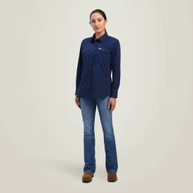 Ariat Women's Rebar Washed Twill Work Shirt