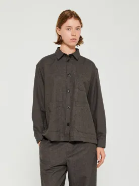 Ashley Shirt in Brownie Melange