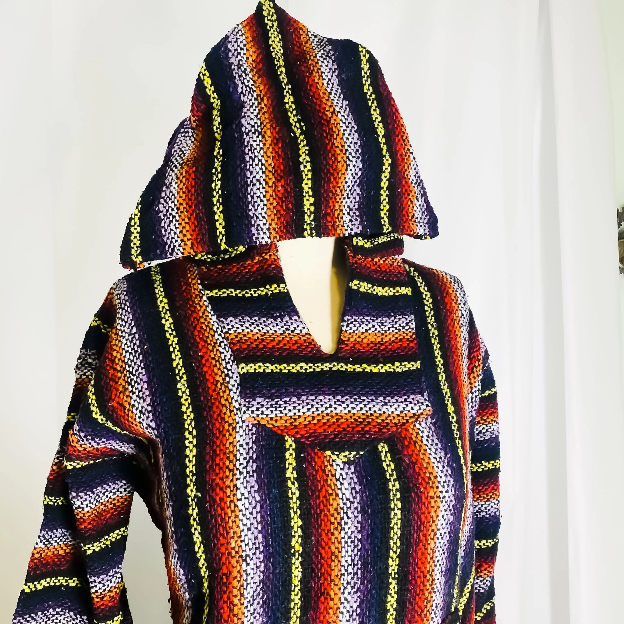 Baja Mexican Hoodie With Pockets