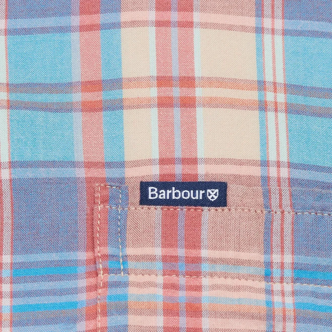 Barbour Langstone S/S Summer Shirt Pink