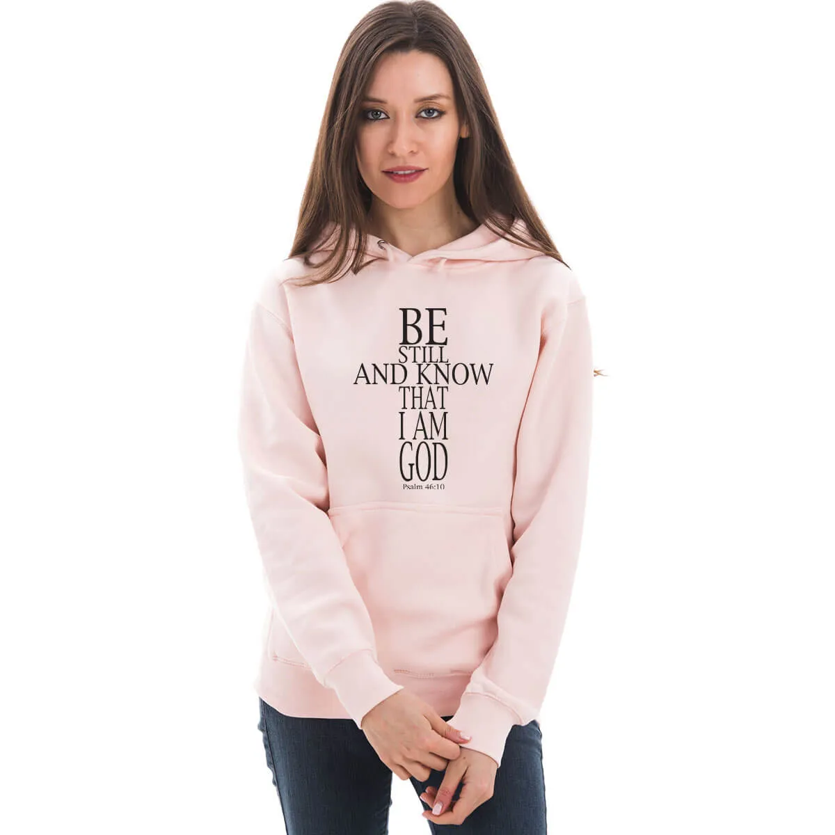 Be Still Cross Unisex Sweatshirt Hoodie