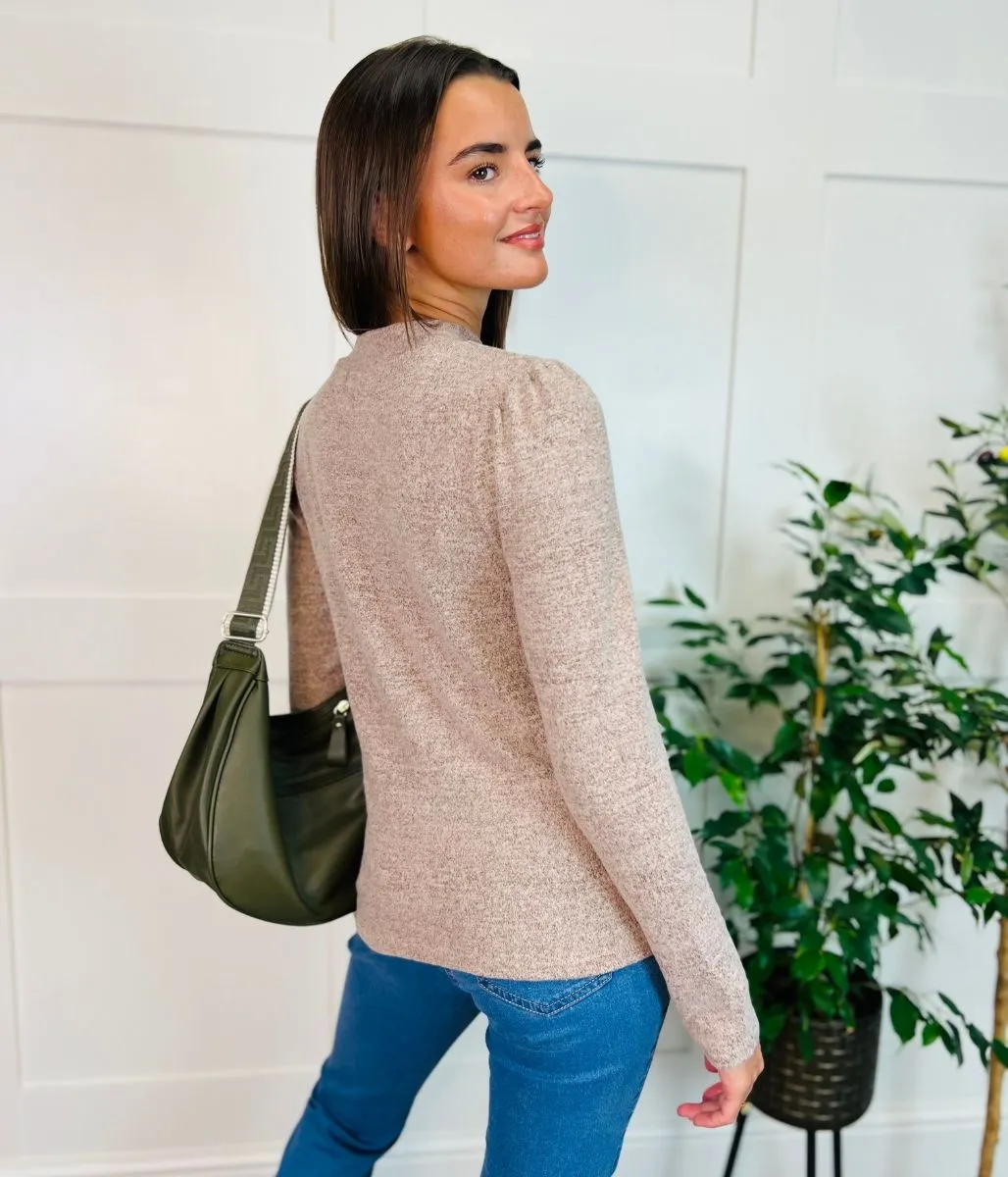 Beige Karima Soft Touch Jumper