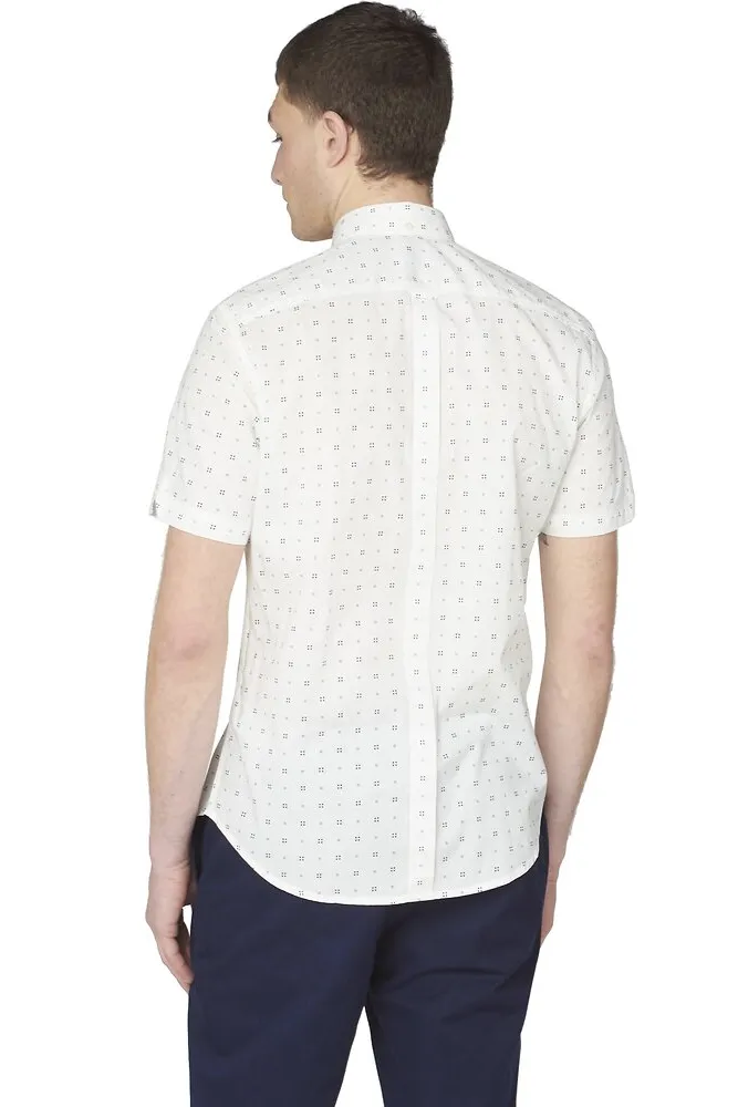 BEN SHERMAN S/S SHIRT SCATTERED GEO 634090