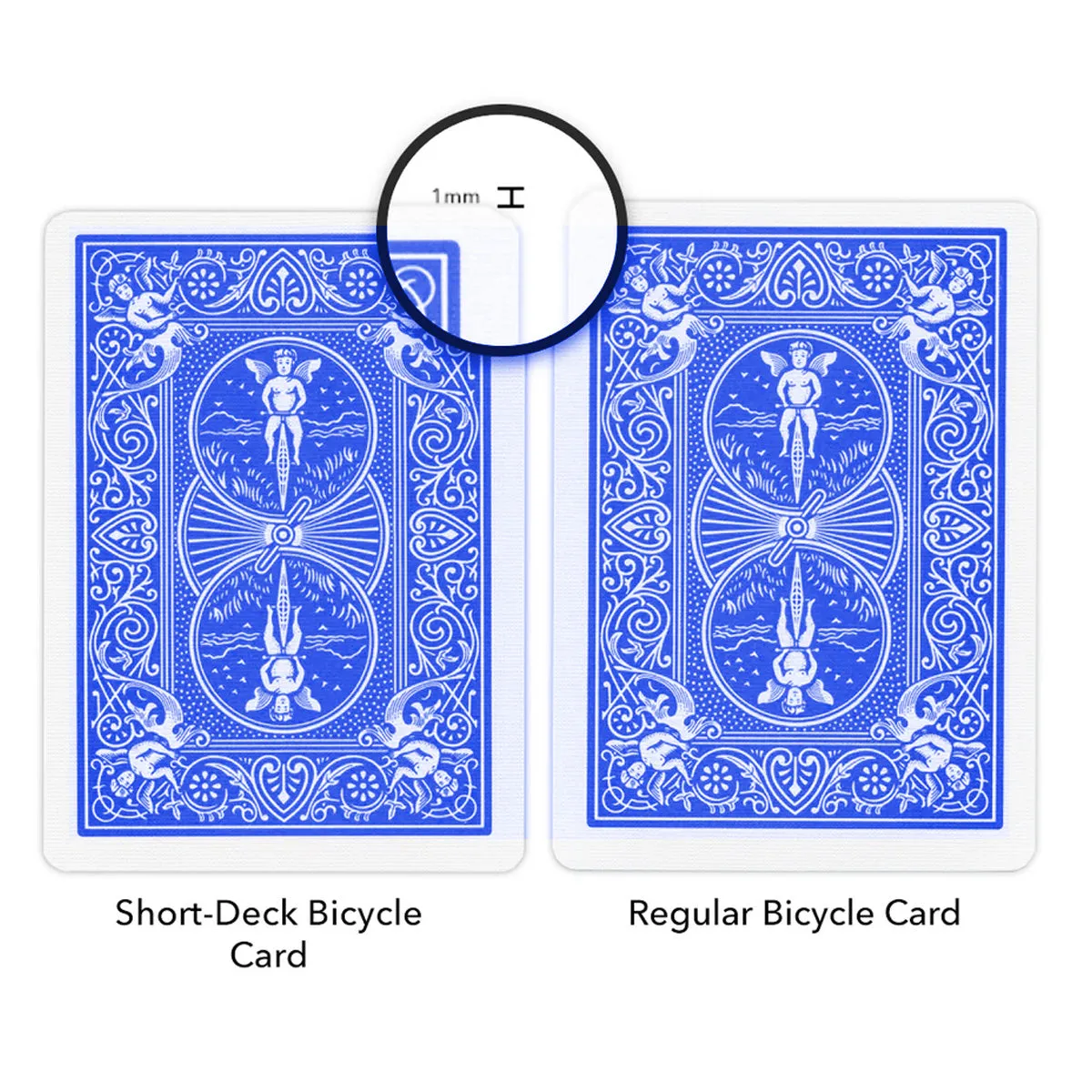 Bicycle Short Deck Magic Deck Standard Playing Cards Blue