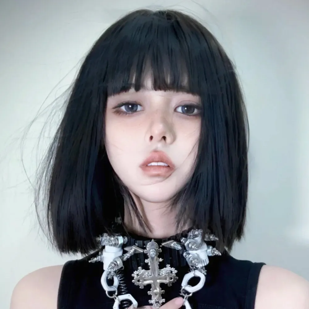 BLACK BOB WIG  KF83509