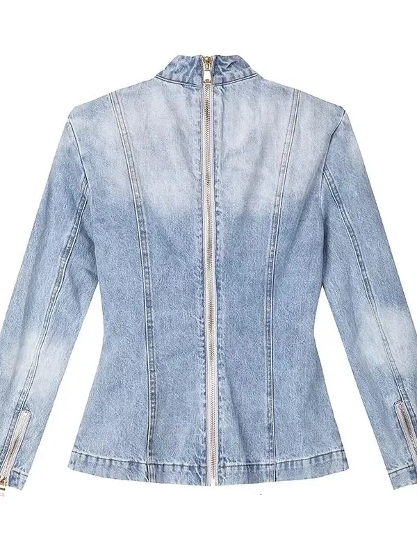 Bold Statement Denim Shirt