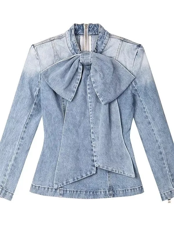 Bold Statement Denim Shirt