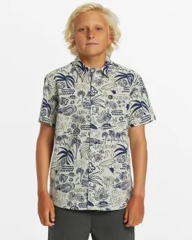 Boys 8-16 Apero Flow Classic Short Sleeve Shirt