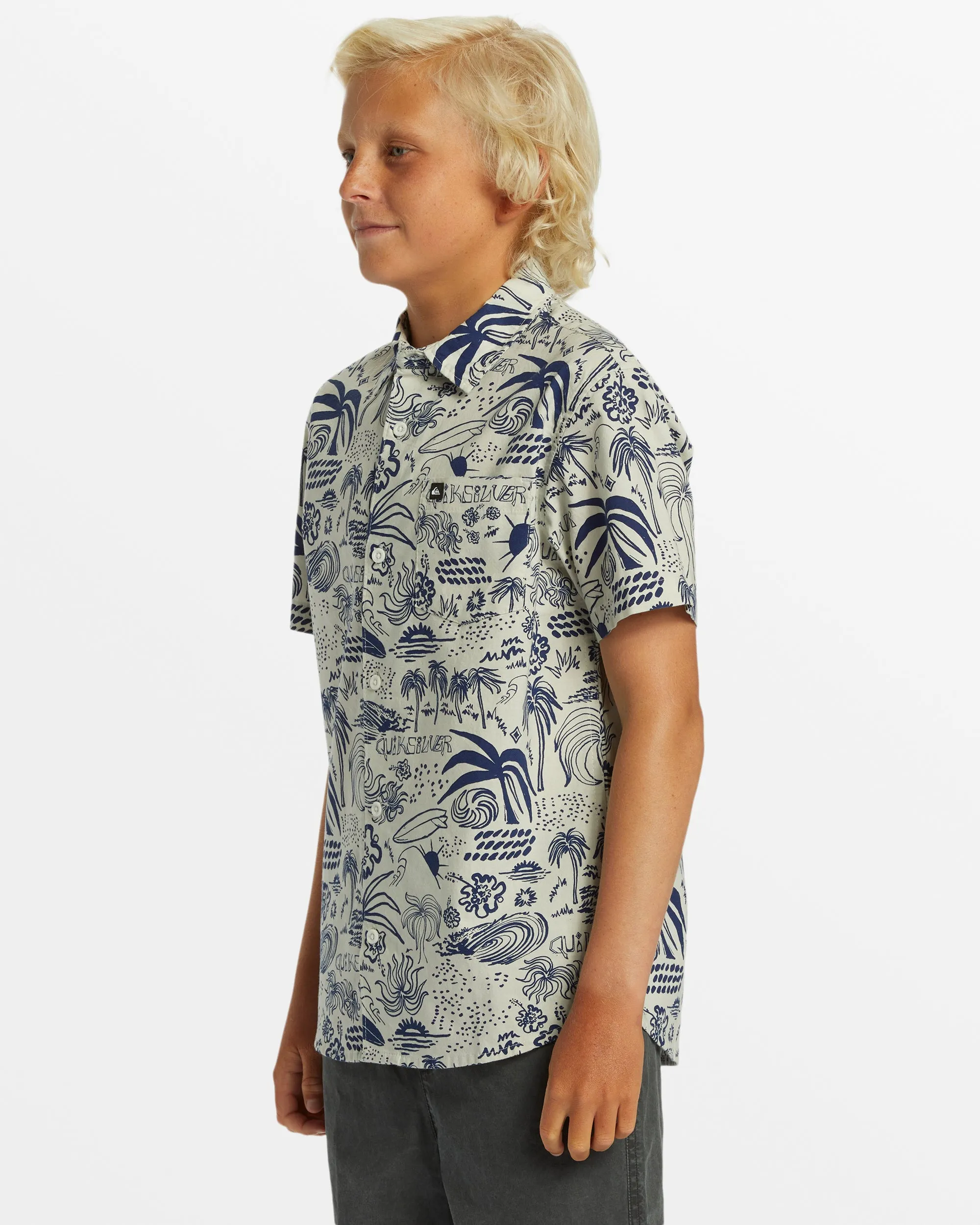 Boys 8-16 Apero Flow Classic Short Sleeve Shirt