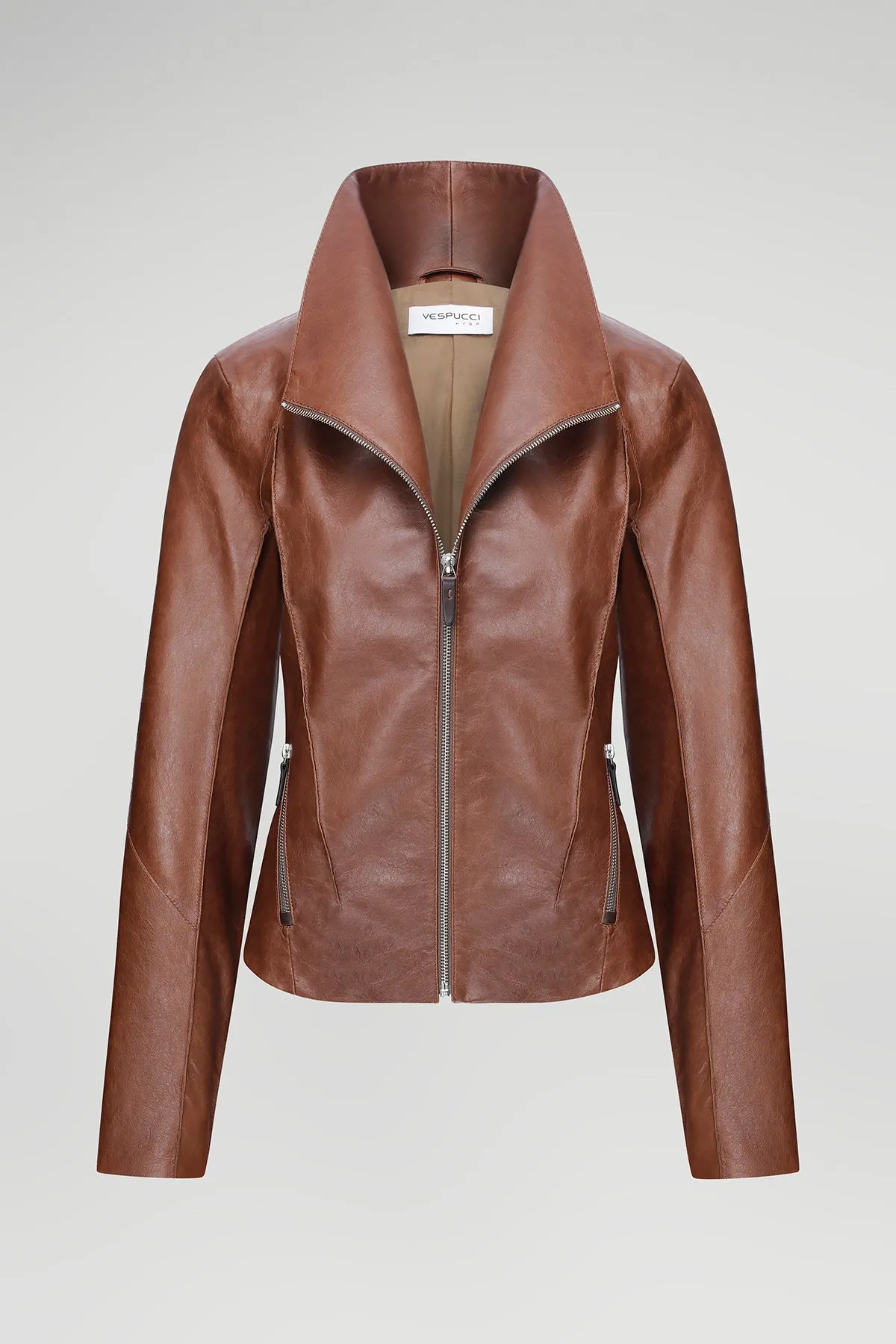 Brown Leather Jacket