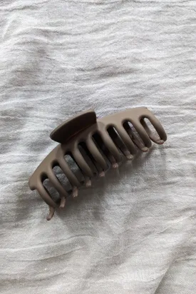 Brown Medium Claw Clip