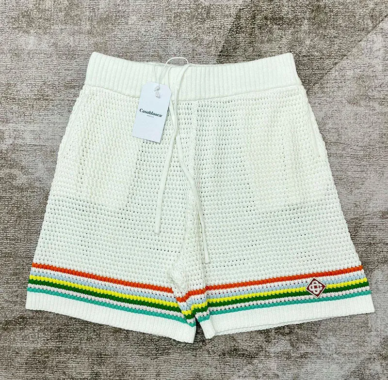 CASABLANCA Tennis Crochet  Short