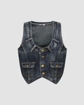 Centauri Loop Denim Vest