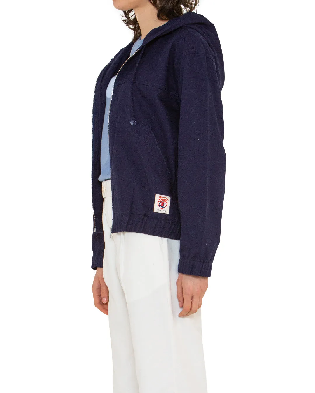 Charli Jacket (Relaxed fit) - - Twilight Blue