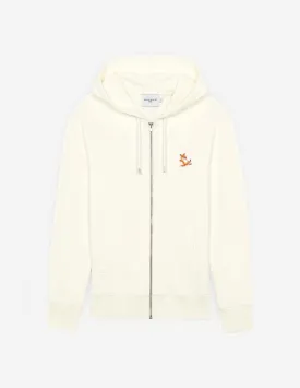 CHILLAX FOX PATCH ZIPPED HOODIE