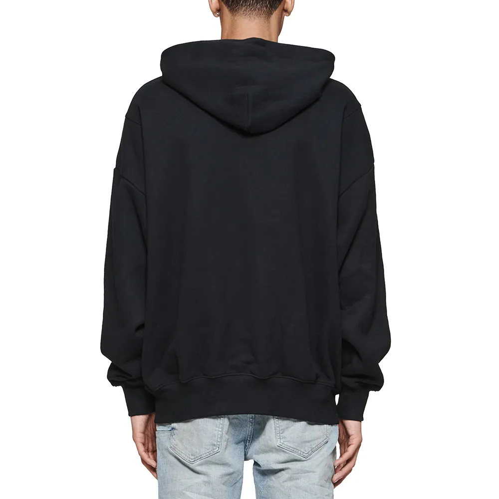 Circle Wordmark Pullover Hoodie 'Black'