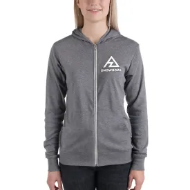 Classic Logo Zipper Ladies Hoodie