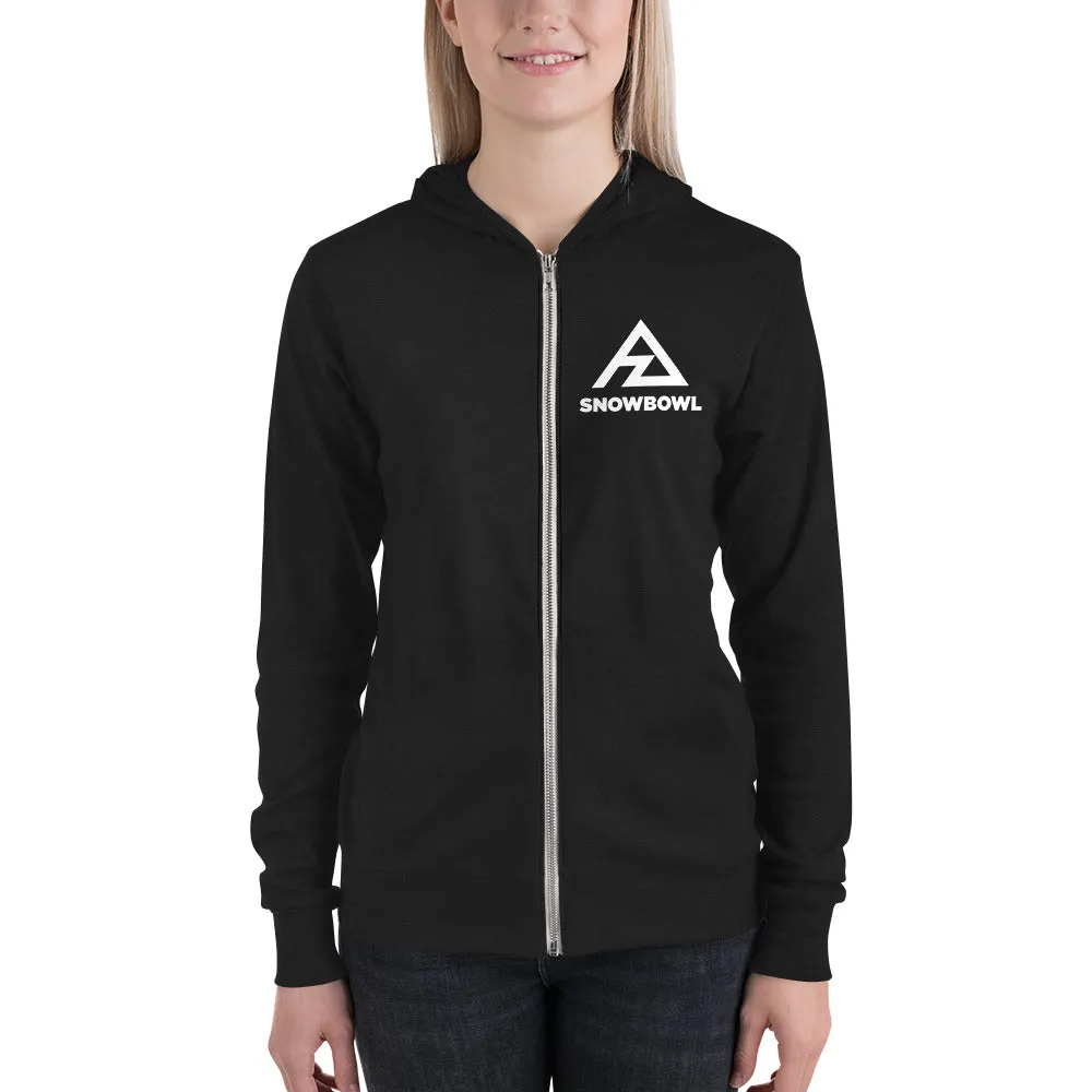 Classic Logo Zipper Ladies Hoodie