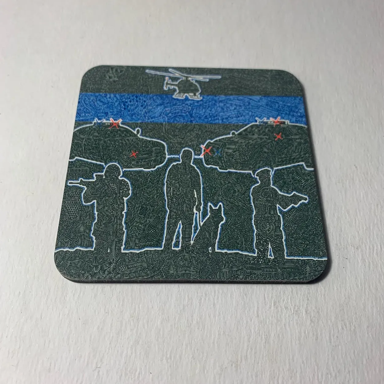 Coasters - Thin Blue Line