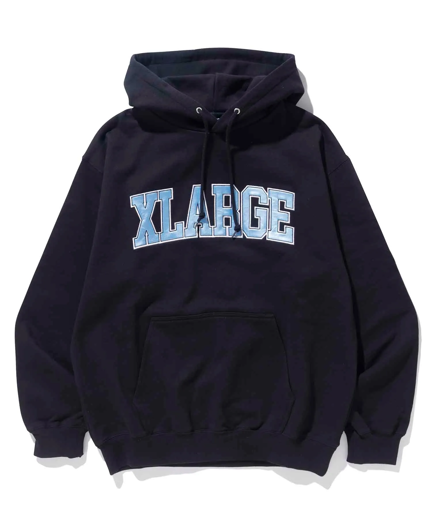 COLLEGE LOGO HOODED SWEATSHIRT