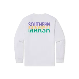 Color Bands Tee - Mardi Gras - Long Sleeve