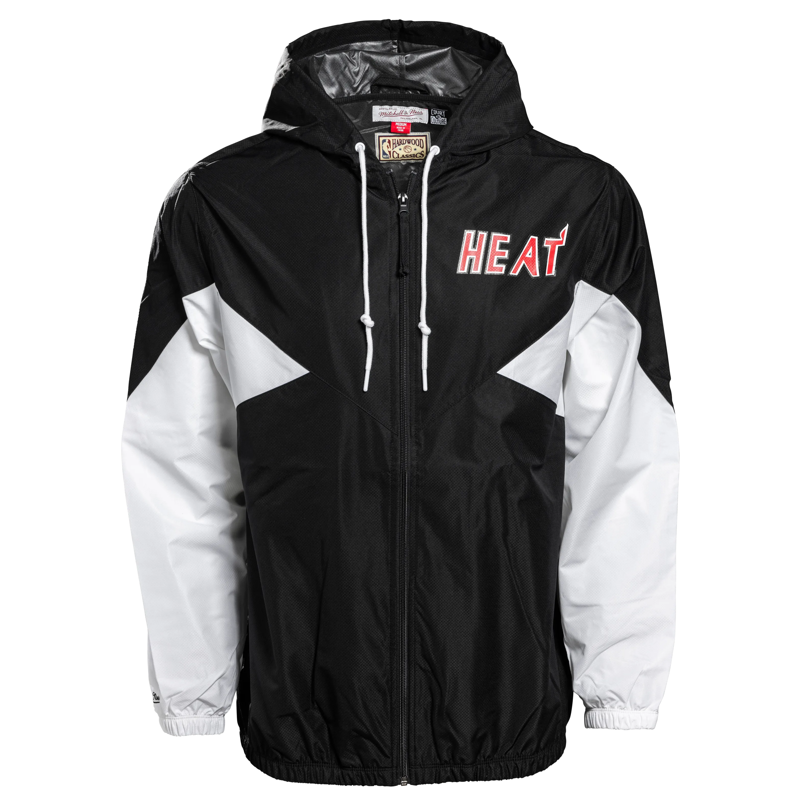 Court Culture x Mitchell & Ness Miami HEAT Windbreaker