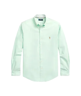 Custom Fit Oxford Shirt - Green