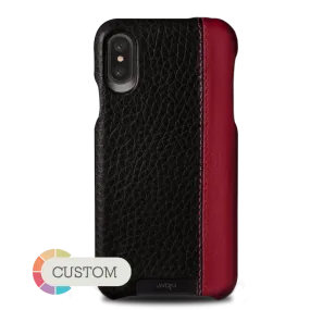 Customizable Grip LP iPhone X / iPhone Xs Leather Case