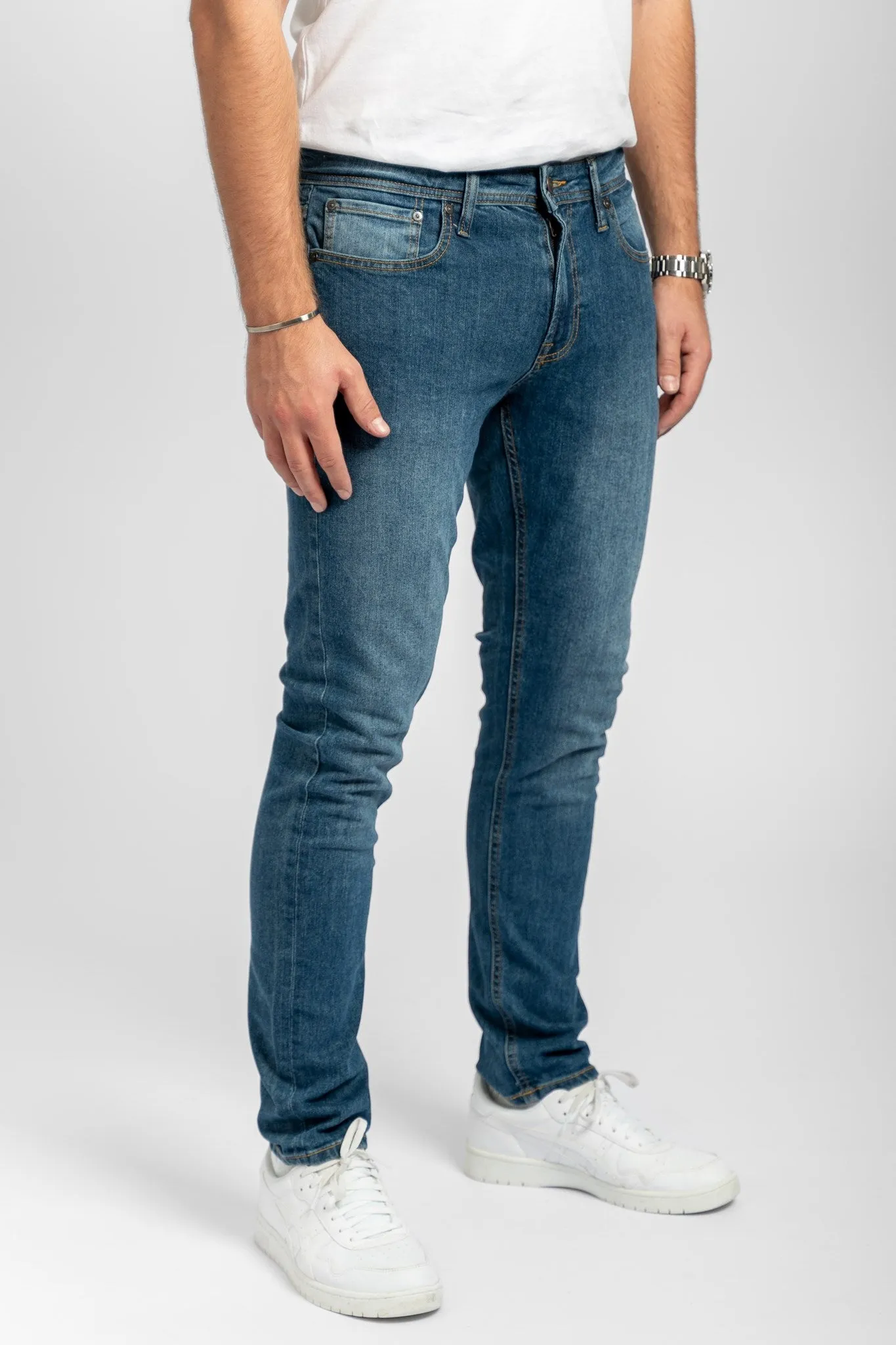 De Originale Performance Jeans (Slim) - Medium Blue Denim