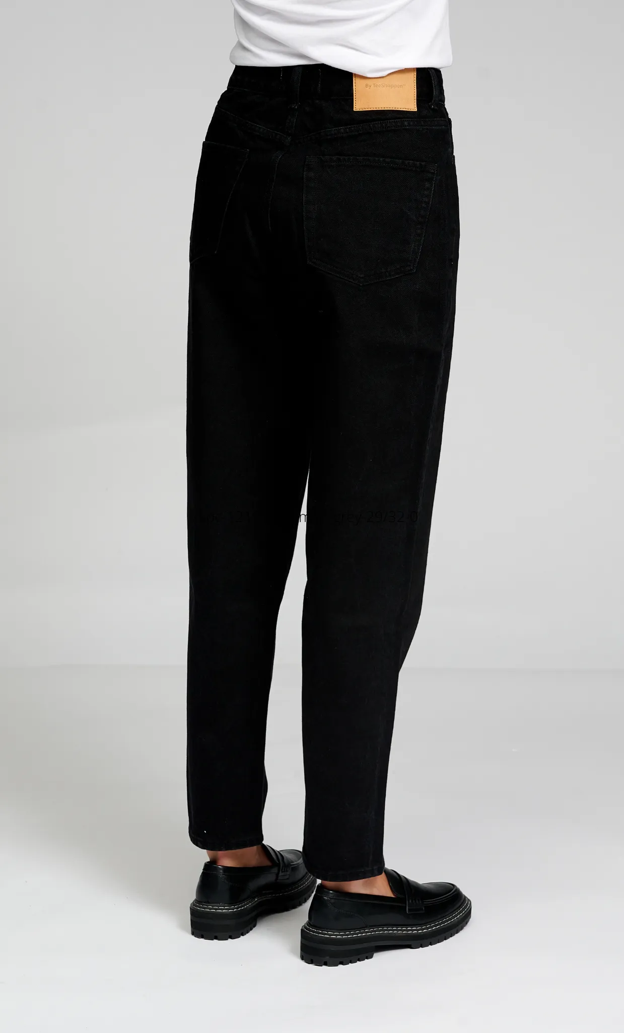 De Originale Performance Mom Jeans - Black Denim