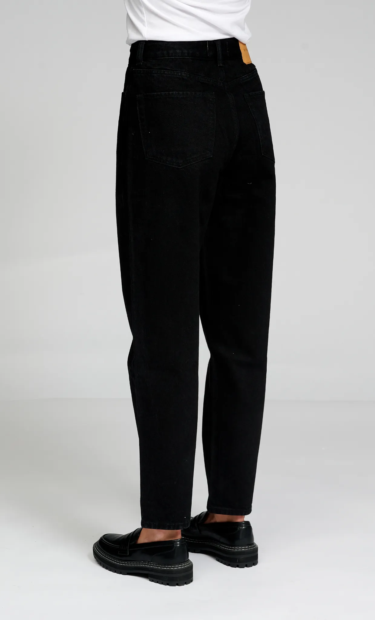 De Originale Performance Mom Jeans - Black Denim