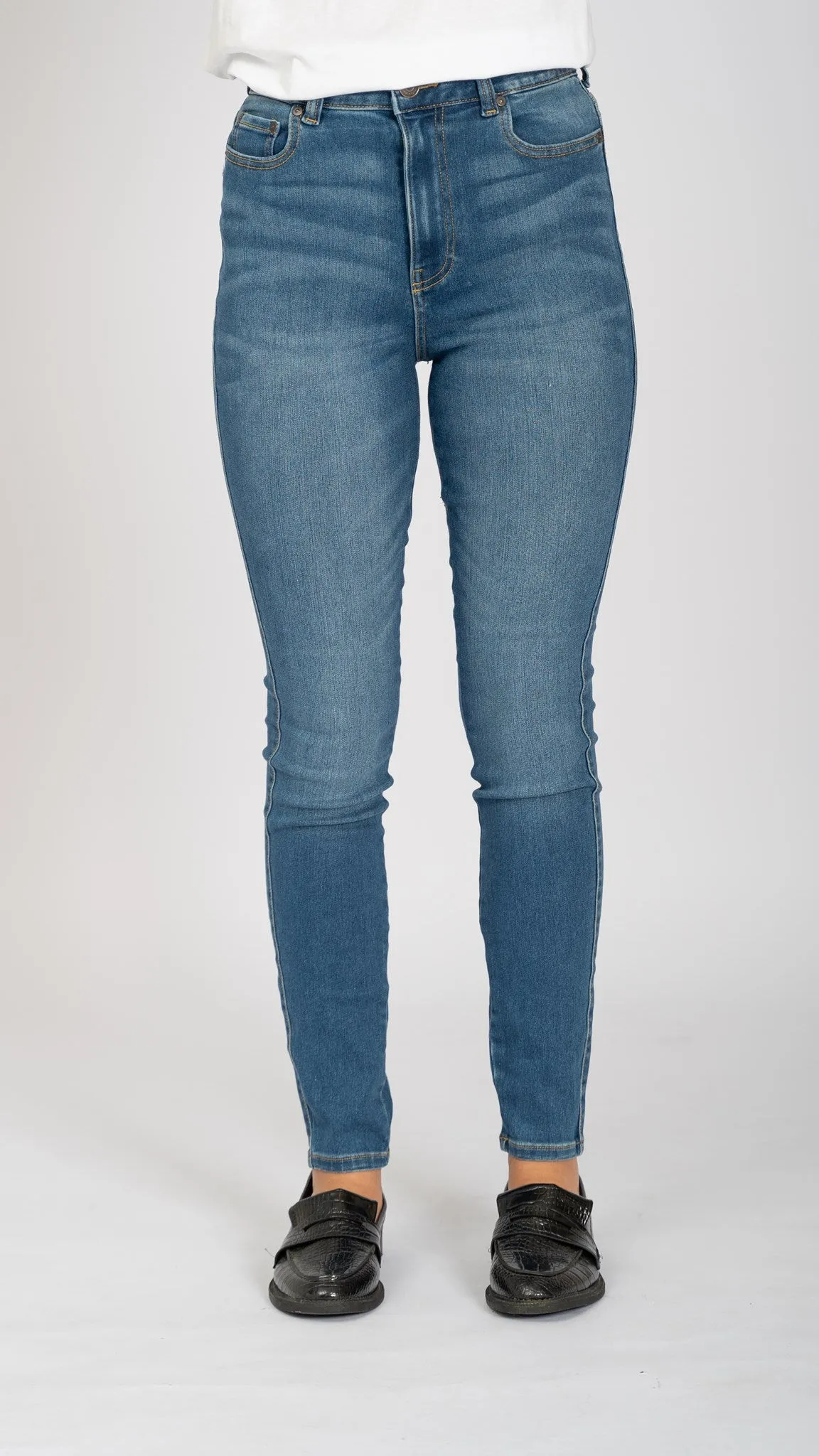 De Originale Performance Skinny Jeans - Light Blue Denim