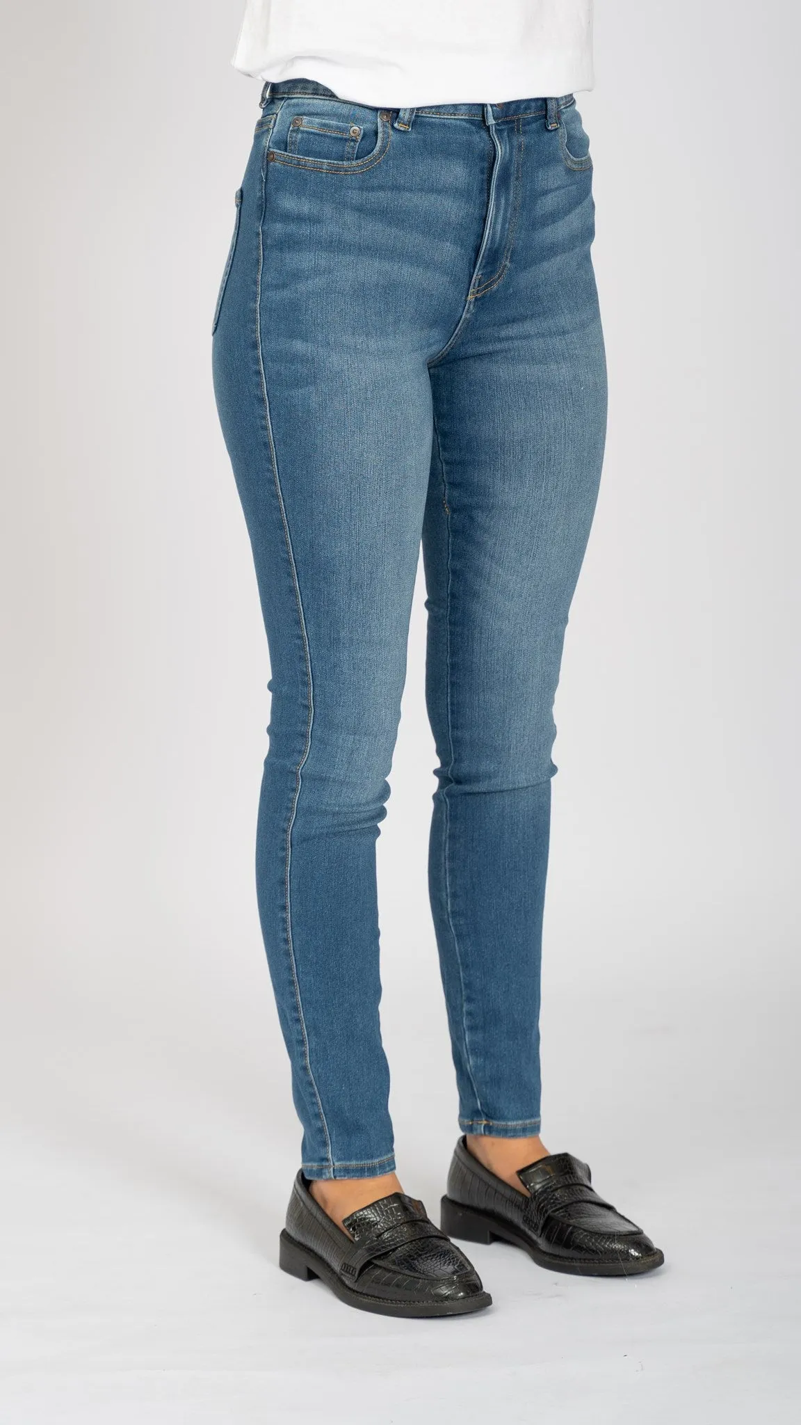 De Originale Performance Skinny Jeans - Light Blue Denim