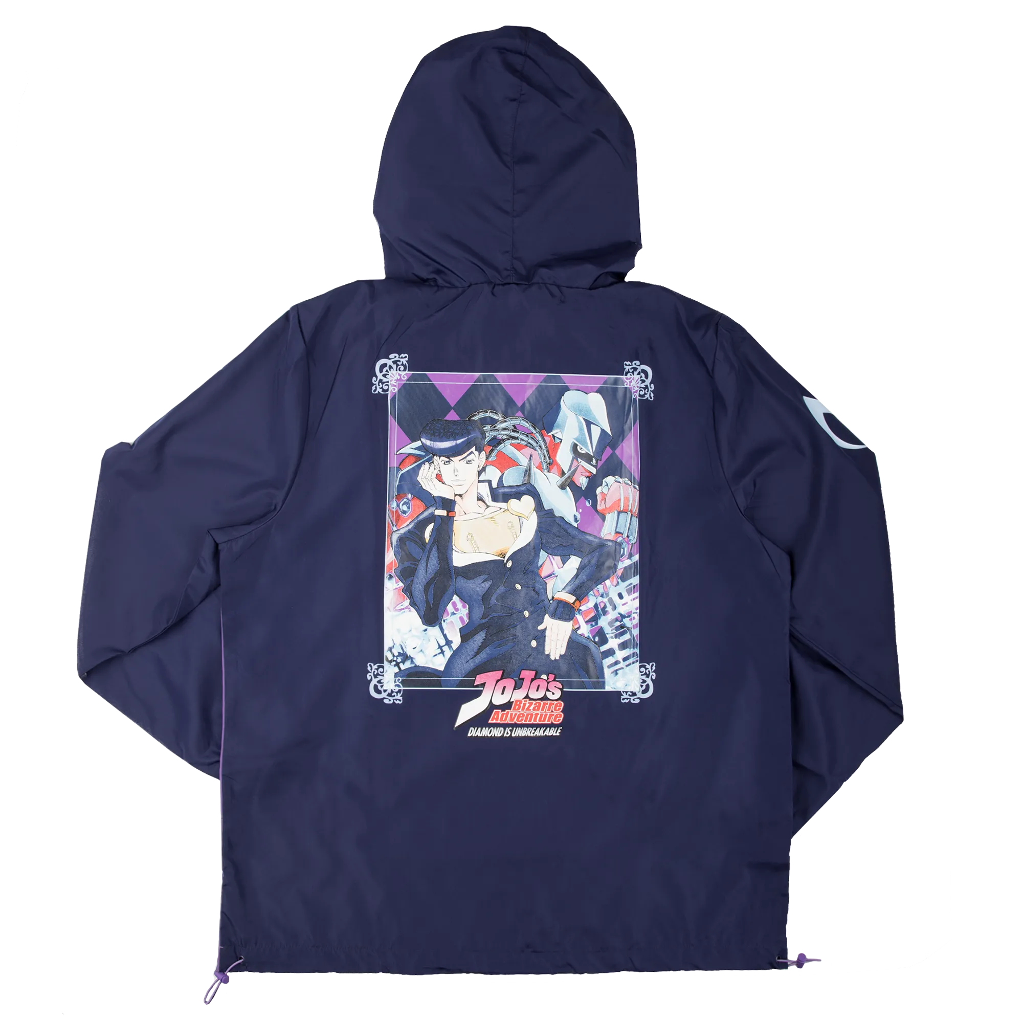 Diamond Is Unbreakable Purple Anorak