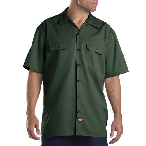 Dickies 1574 S-2XL Short Sleeve Button Down Work Shirt